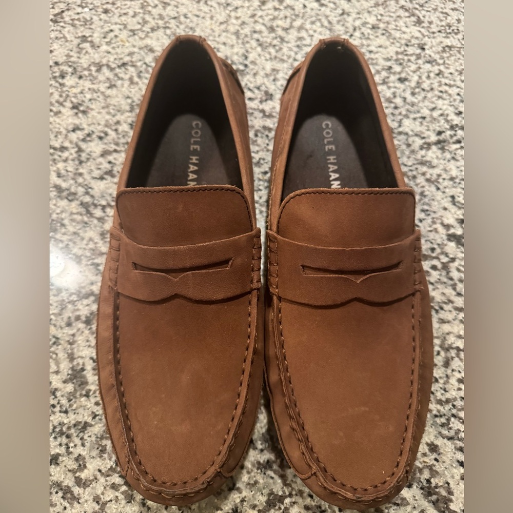 Cole Haan Brown Leather Loafers